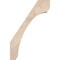 Ekena Millwork 3 1/2"W x 16"D x 24"H Legacy Smooth Knee Brace, Douglas Fir BRC04X16X24LEC00SDF - alternate 2